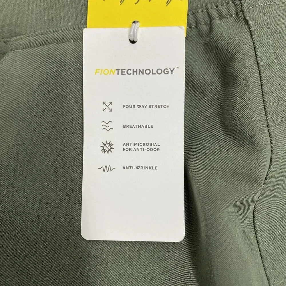 FIGS Axim Cargo Scrub Pants Men’s Small Moss Green PO 4949 Army Nurse NWT